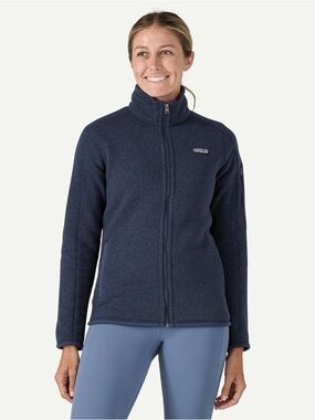 Patagonia Women's Better Sweater® Fleece Jacket in New Navy Size Large